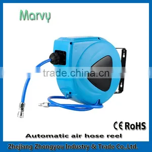 Adjustable Auto Retractable Garden Tools Hose Reel With CE and ROHS thumbnail-2