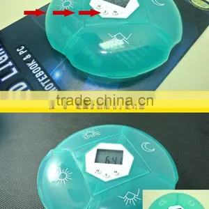 2015 New Electrical Reminder Pill Box With Alarm Timer With Flash/ Digital Pill Box Reminding Timer/capsule Storage Case Timer thumbnail-6
