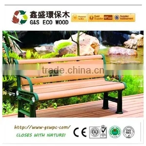 Wood Plastic Composit Board Garden WPC Chair thumbnail-1