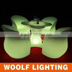 Plastic Rechargeable 16 Colors RGB Waterproof Led Coffee Table thumbnail-2