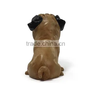 2016 Resin Sitting Small Dog Figurine thumbnail-4