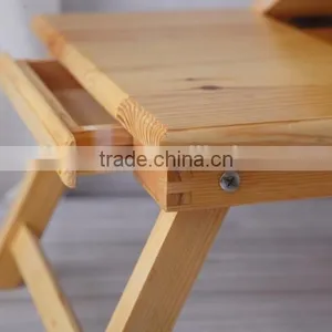 Vivinature Wooden Laptop Desk and Living Room Tablet Desk thumbnail-4