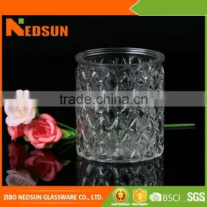 Manufacturer Wholesale Smooth Cheap Candle Glass Containers thumbnail-1