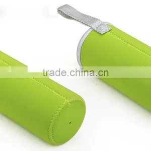Insulated Heat Resistant Borosilicate Sport Water Bottle With Fabric Sleeve thumbnail-5