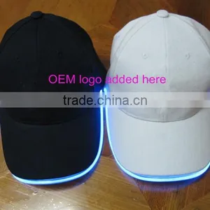 Hot Sale Cheap Led Flashing Baseball Cap thumbnail-1
