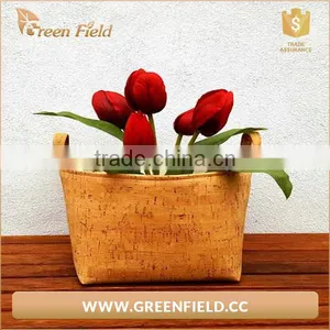 Eco Friendly Natural Cork Leather Storage Bag Home Decoration Storage Bag thumbnail-1