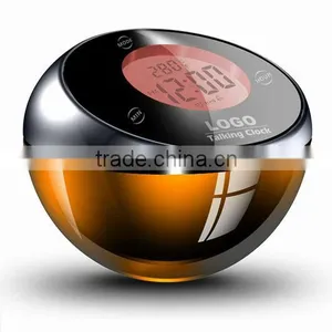 Multifunctional Digital Talking Clock, LCD Clock With Themometer thumbnail-1