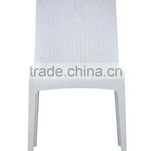 Garden White Stacking Chair thumbnail-4
