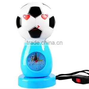 Football Shape Lamp Function Alarm Clock thumbnail-1