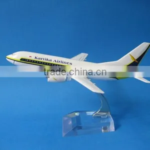 Metal B737-300 Kartika Airplane Model for Decoration thumbnail-1