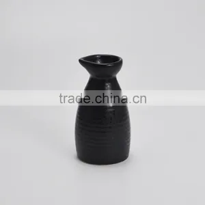 220ML Hand Painting Japanese Style Ceramic Sake Bottle, Vintage Ceramic Wine Bottle thumbnail-2