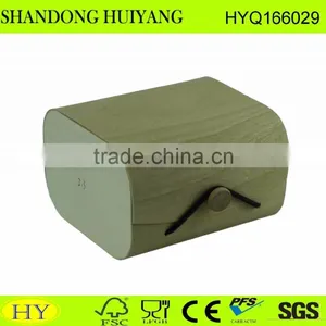 Soft Wood Box Birch Veneer Flexible Packaging Gift Box thumbnail-1