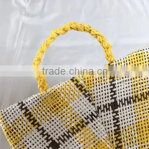 Household Cheap Colorful Paper Straw Tabletop Baskets thumbnail-6