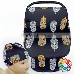 Stretchy Nursing Cover Knit Nursing Scarf Car Seat Canopy thumbnail-1