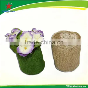 Jute Table Plant Bags thumbnail-1