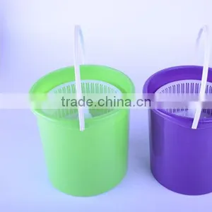 Cheapest Good Quality 360 Magic Rotate Spin Mop Bucket 2 Heads As Seen on TV thumbnail-1