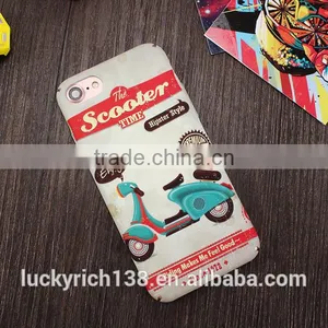 2017 New Customized Traveling Brushed Luminous PC Phone Case for IPhone 6G/6P/7G/7P thumbnail-3