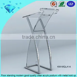 Large High Quality Tawny Plastic Acrylic Church Podium Speaking Lectern Holder thumbnail-5
