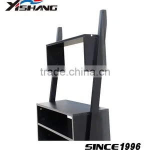 8 Tiers Portable Wood Book Shelf for Living Room thumbnail-4