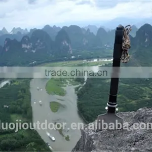 2016 10-in-1 Outdoor Emergency Shovel With Knife Hoe Hammer Fire Flint thumbnail-2