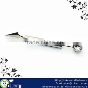 Stainless Steel Fruit Baller With Knife,Fruit Spoon,Watermelon Baller CK-KT293 thumbnail-1