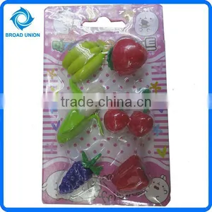 Eraser 3d Cute Fruit Eraser for Kids thumbnail-1