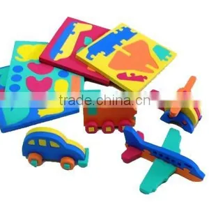 Non-toxic, Mini 3D Puzzle DIY Toy - Vehicles, Animals thumbnail-1