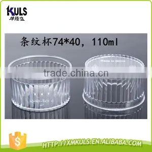 Food Grade Disposable Dessert Ice Cream Container Plastic Cup Square Round Special Shape Dessert Cups thumbnail-6