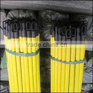 China Manufacture Pvc Wood Broom Stick/wooden Broom Stick With Best Quality thumbnail-1
