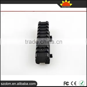 D0012 21mm Aluminum Alloy Tactical Flashlight Scope Mount Rail Weaver thumbnail-5