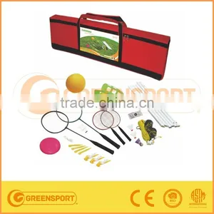 5 GAME SET With Badminton Racket and Volleyball thumbnail-1