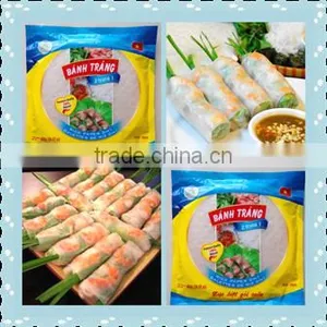 BEST SELLER SPRINGROLL RICE PAPER - HOT ITEM FRESHROLL RICE PAPER - RICE PAPER 2 IN 1 - DUY ANH FOODS thumbnail-4