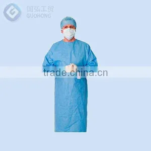PP SMS Nonwoven Dispossable Dental Lab Coat thumbnail-2