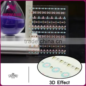 New Air Custom Metal Style DIY Decoration Nail Stickers thumbnail-5