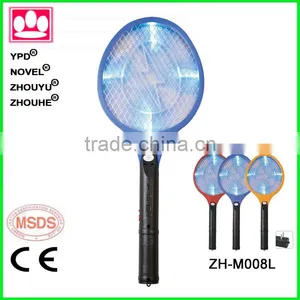 ZHOUYU HOT Anti Mosquito Swatter Rechargeable Electric Mosquito Killer With Light thumbnail-1