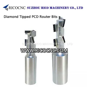 Diamond Tipped PCD CNC Router Bits for Wood CNC Nesting thumbnail-1