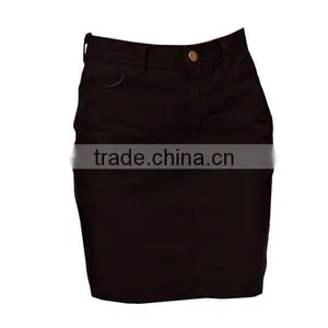Ladies/Women Most Popular High Quality Pencil Skirt Short Denim Skirts thumbnail-2