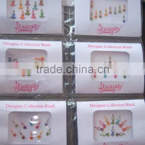 Small Sticker Face Bindi Crystal TATTOO thumbnail-3