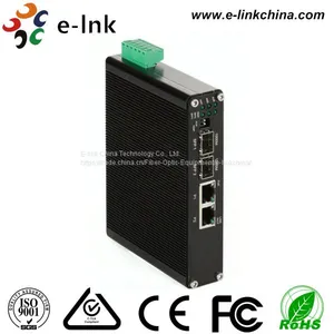 Само-конфигурируемый защищенный Ethernet-коммутатор с 2 портами 10/100/1000BASE-T и 2 портами 1000BASE-FX SFP thumbnail-2