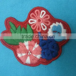 Machine Crochet Cotton Flower Patches for Clothes thumbnail-1