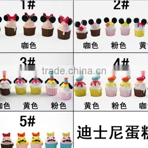 Ice-cream Cone Design Resin Charms High Imitation Ice-cream Cone Phone Sticker Accessories for Children Gifts thumbnail-2