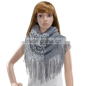 Winter Warm Knitting Wholesale Women's Knit Hat and Scarf Sets 18596 thumbnail-1