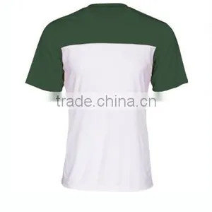 140gsm Jersey Men's Custom t Shirt With Double Color Pieces Stitching thumbnail-3