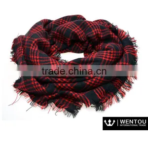 Wholesale Fashionable Tartan Plaid Scarf thumbnail-5
