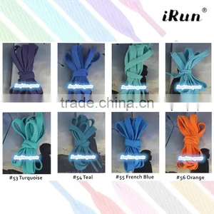 Fat Bootlaces Shoe Laces For Trainers Sneakers Colours~Flat Sports Shoelaces~NO MOQ~57 Colors Available~Accept Custom thumbnail-5