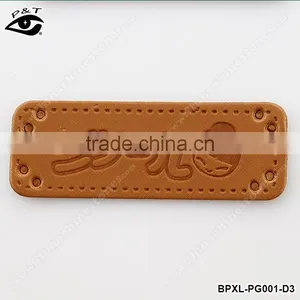 PU Leather Labels for Handmade Purse Bags Jeans pu Patch Labels thumbnail-1