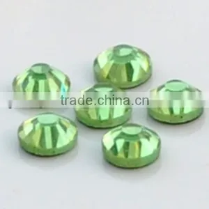 Crystal Fashion DMC Hot Fix Stone Shiny Garment Accessories for Apparel in Peridot thumbnail-4