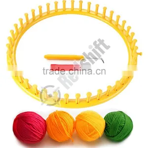 OEM Plastic Knitting Tool Diy Knitting Set Kid Toys Set Color Yarn Set thumbnail-1
