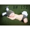 Cute Rabbit Baby Hat and Shorts Handmade Crochet Photography Props Baby Hat and Shorts thumbnail-1