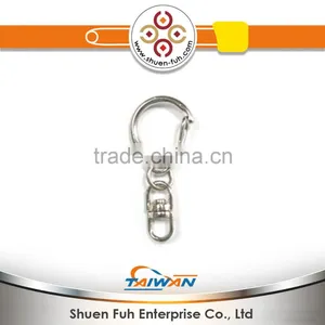 Customized Caribiner Rotatable Part Metal Key Chain thumbnail-1